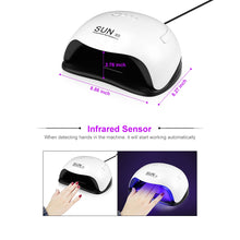 Load image into Gallery viewer, SUN X5 Ultraviolet LEDs Lamp for Gel Polish Nail Care